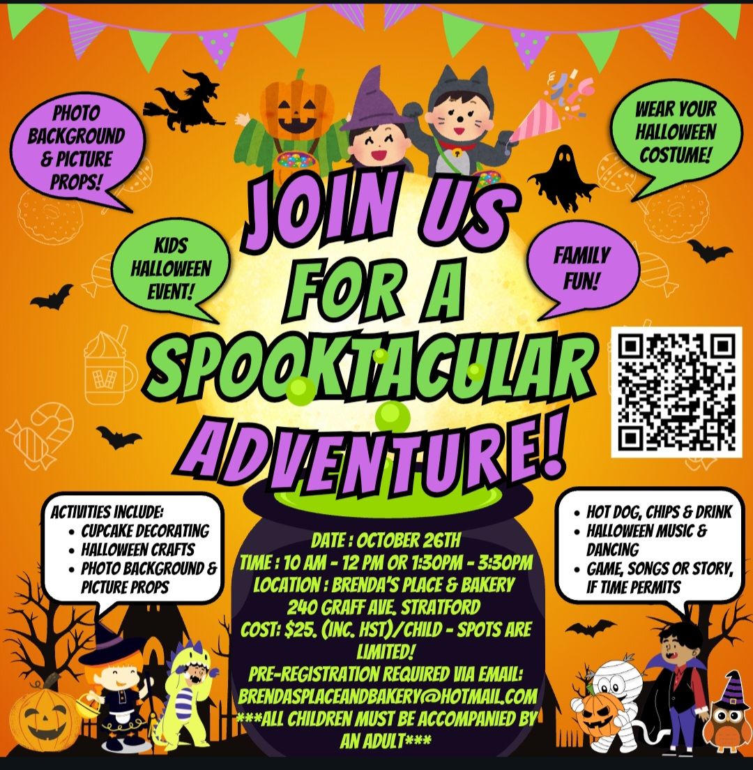 Halloween Event at Brenda's Place and Bakery